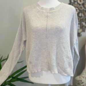 Abbeline Soft Waffle Knit Oversized Sweater